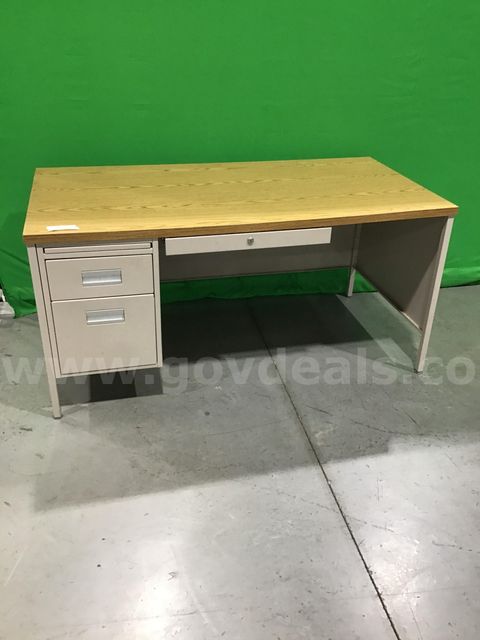 Two-Drawer Desk