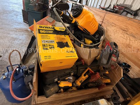 (1) Pallet of Misc. Power Tools