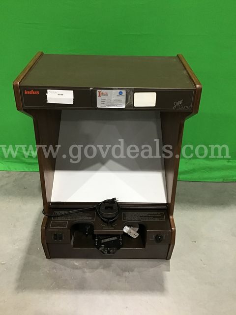 Lot of (5) Indus Microfilm Film Readers