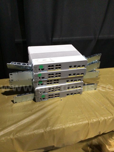 Lot of (5) Cisco Catalyst 3560-CX Series Switch