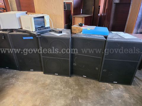 Speakers, TV, Microwaves