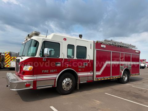 2007 Spartan Diamond Rosenbauer Pumper Fire Truck