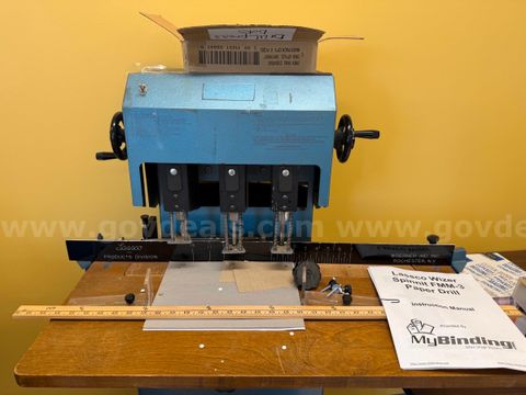 Lassco Wizer Spinnit FMM-3 Paper Drill – Commercial Heavy-Duty Equipment