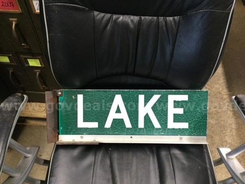 Lake Sign
