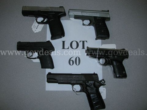 5 Handguns - Lot 60
