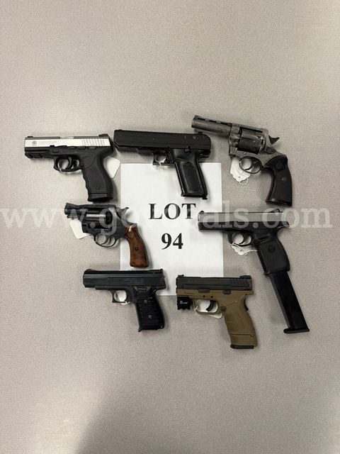 7 Handguns - Lot 94