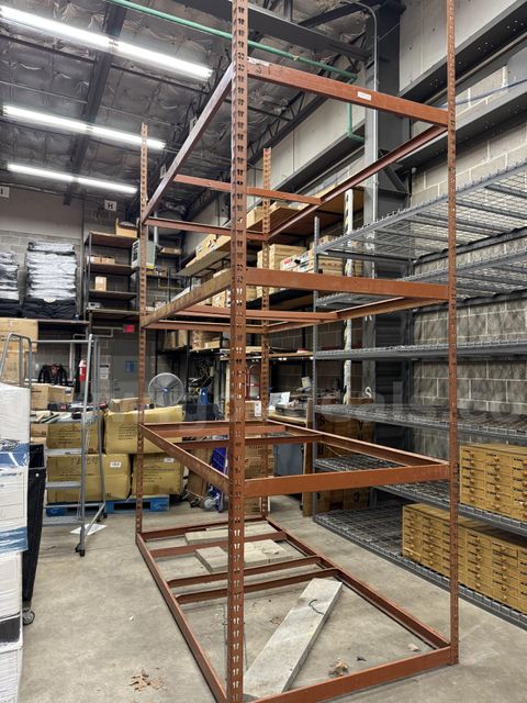 12ft tall, Metal Rack/shelving