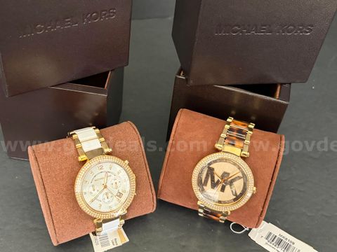 TiDDRs: Two (2) Michael Kors Watches, Appear Brand NEW in Boxes