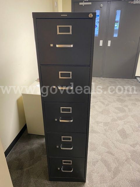 5 Drawer File Cabinet