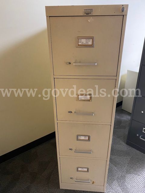 4 Drawer File Cabinet