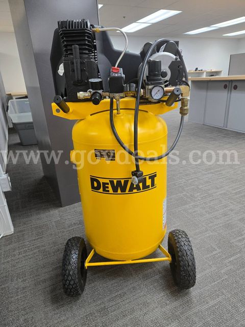 DeWalt 30 gal portable vertical electric air compressor