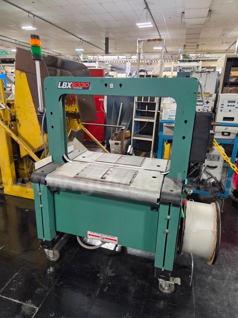 Signode LBX-2330USP Automatic Strapping Machine – Non-Operable / For Repair or Parts