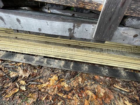 Approx. 270 Pieces of 12-Foot Yellow Hardie Board / Fiber Cement Siding