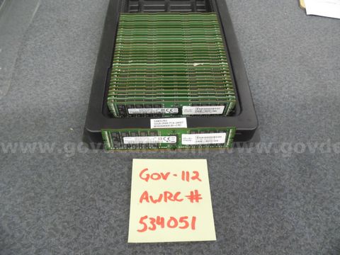 Server Memory: (33) 32 Gb 2rx4 Pc4 2400t