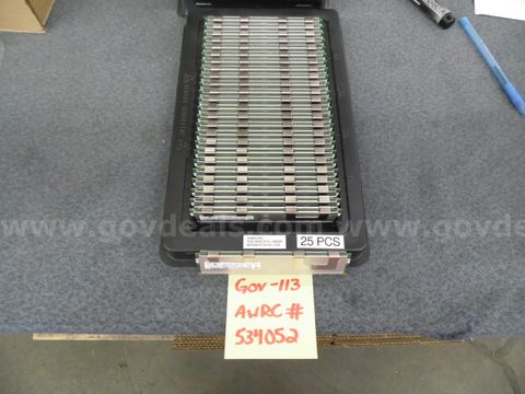 Server Memory: (95) 8 Gb 2rx4 Pc3 10600r With Heat Shields
