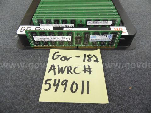 Server Memory: (95) 16 Gb 2rx4 Pc4 2133p