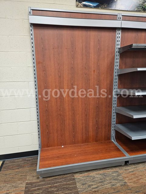 Lot of Bookstore Shelving, Cabinets, Display Racks