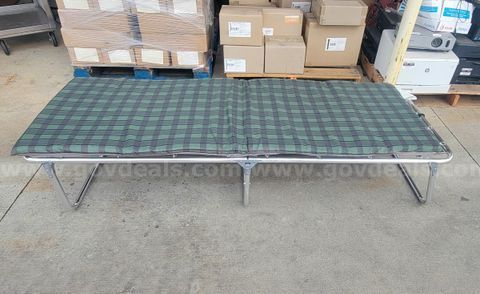 Camping Cots with Foam Sleeping Pad
