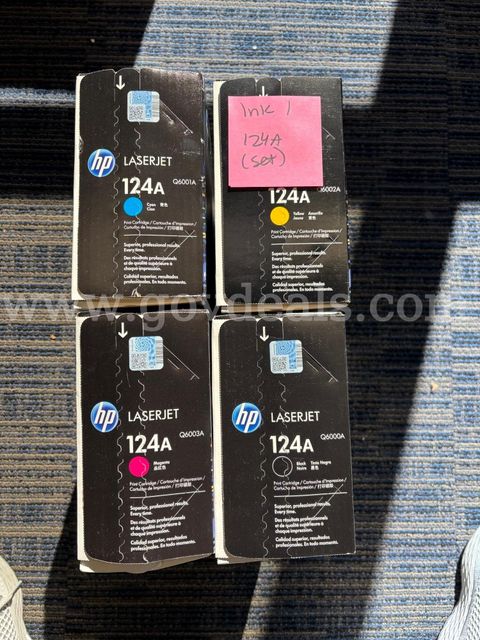 Ink Set Hp 124a (Ink-1)