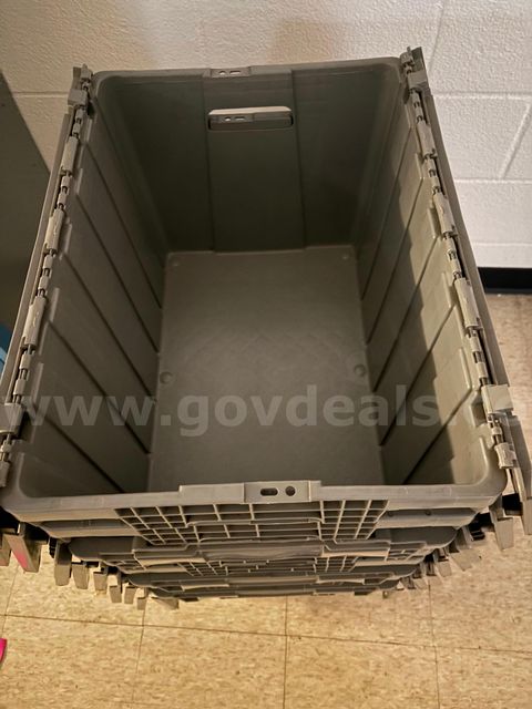 Stacking Bins-Lot Of 9 (Item 5-E)