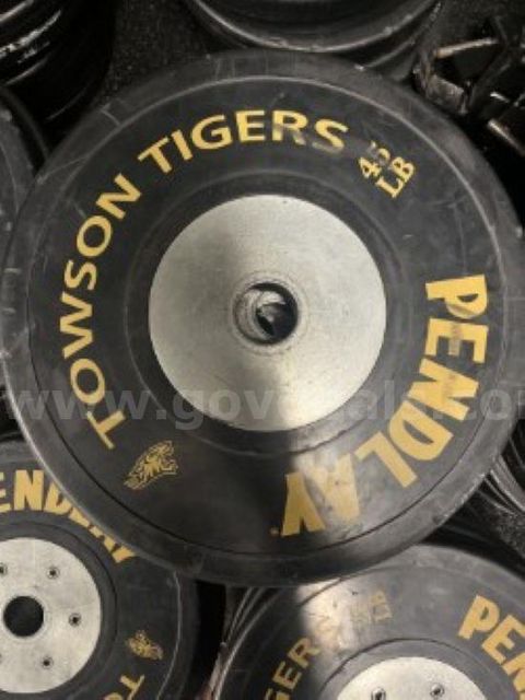 Pendlay 45lb Bumper Plate