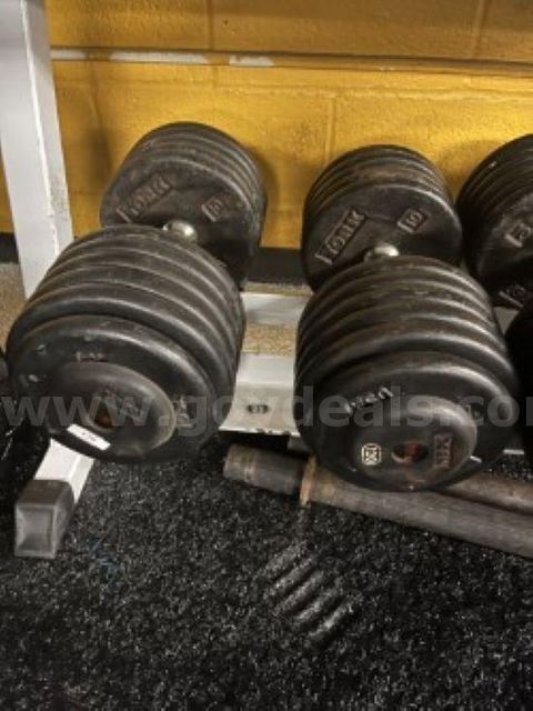 York Metal DB set – 120 lb