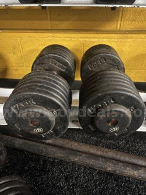 York Metal DB set – 125 lb