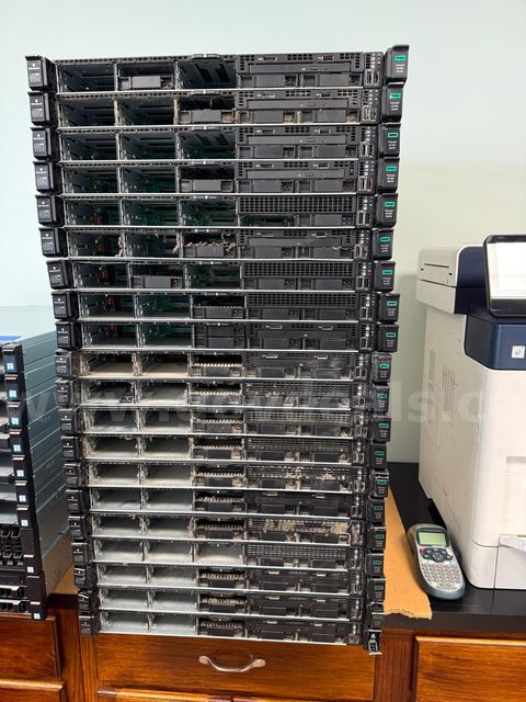HPE ProLiant DL360 Gen10 Rack Servers – Lot of 20 – Tested – iLO Reset