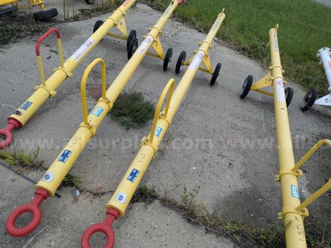 4ea. Hall Industries Tow Bars