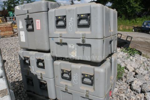 Lot of 4 US Military Pelican / Hardigg Style Cases