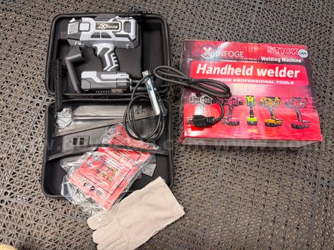 FREE SHIPPING New 110V Handheld ARC Welder LCD IGBT Inverter Kit 3/32–1/8 in Rods
