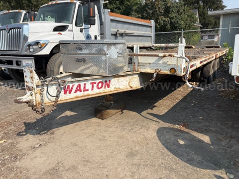 Walton 24’ Flatbed Trailer