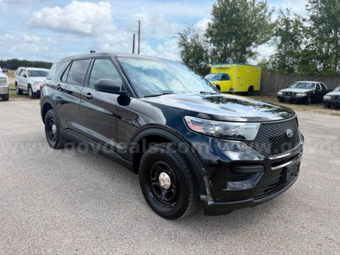 2022 Ford Police Interceptor Utility AWD 3.3L V6 – 112,086 Miles – Runs & Drives.