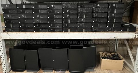 Large Lot of Computers and Monitors