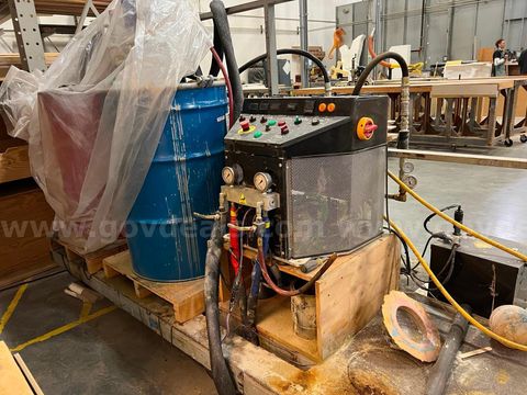 PMC PFX-1600 compact pneumatic spray foam and coatings proportioner Plural Component Hard Coat & Guns & Compressor Graco