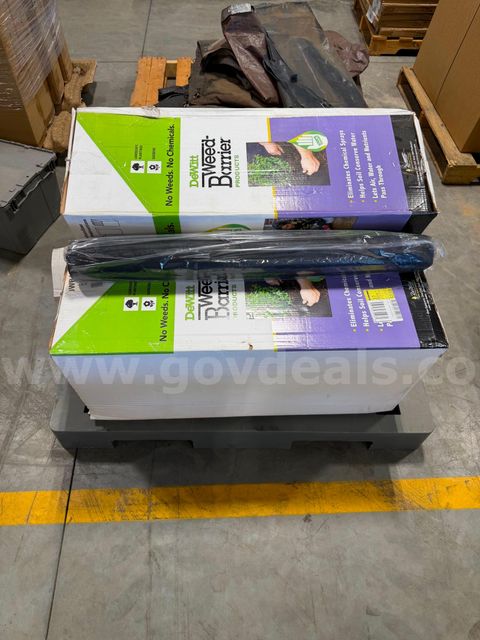 Three Boxes of DeWitt Weed Barrier Approx 45 Rolls 3ft x 100ft