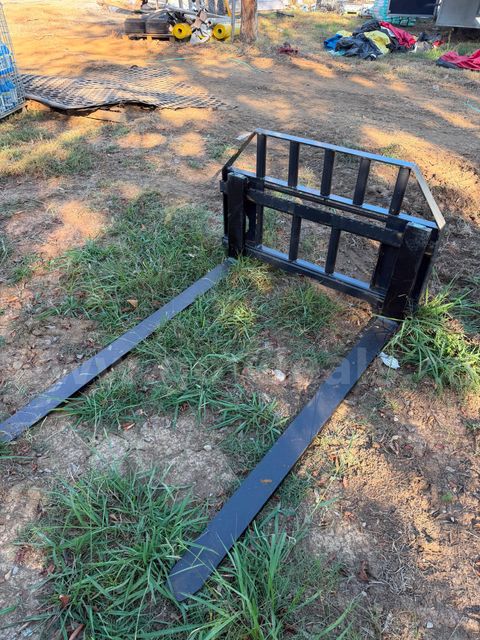 new 60 inch heavy duty quick attach skidsteer pallet forks