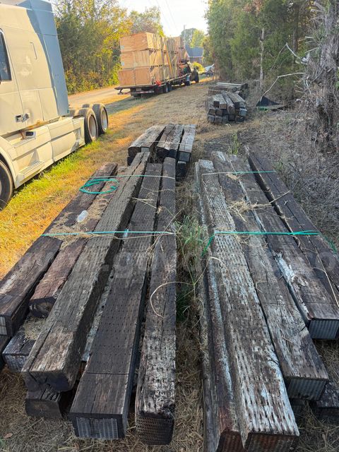 Bundles Of 15 Used Railroad Cross Ties.