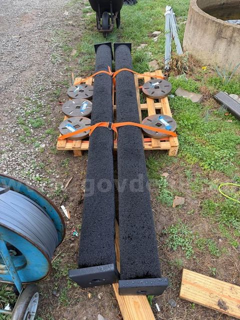 New 108“ x 8“ tire dressing automated car wash brushes