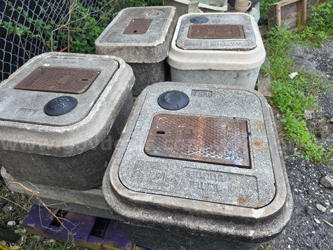 Water Meter Boxes and Lids Lot of Qty 8