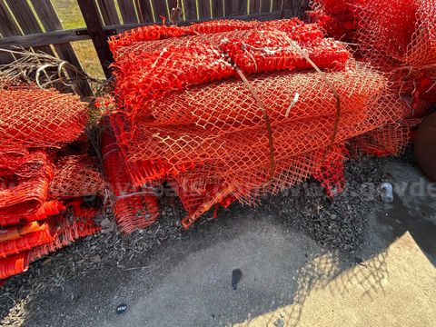 Plastic Construction Orange Fencing