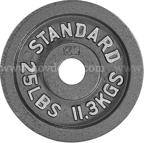 Lot Of (22) 25 Lbs Iron Weights