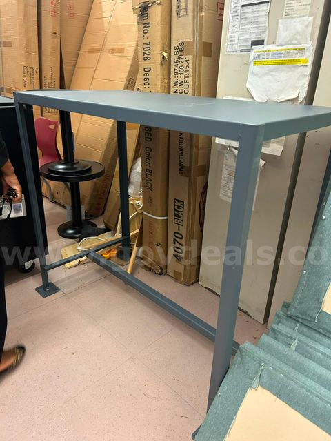 Industrial Metal Table