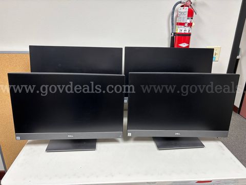 Lot of 13 Dell PCs (10 27" All-in-Ones and 3 Mini-PCs)