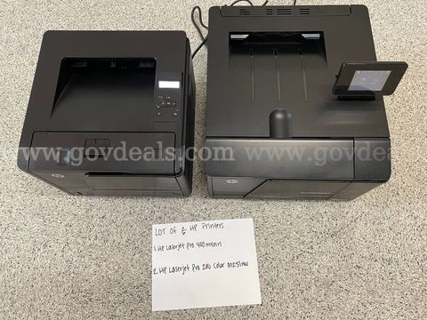 Lot of 2 HP Laserjet Printers