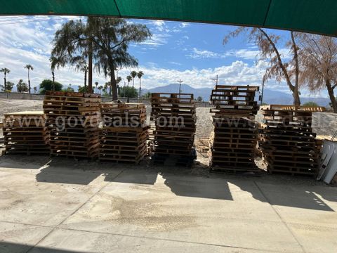 Lot Of Pallets