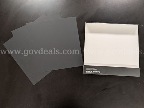 (3) New Makerbot Z18 Build Plate Tape Sheets
