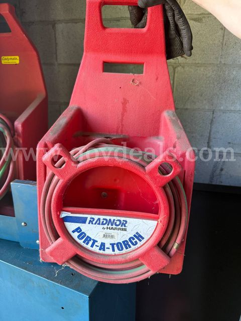 Lot of (3) Radnor Oxy Fuel Caddies