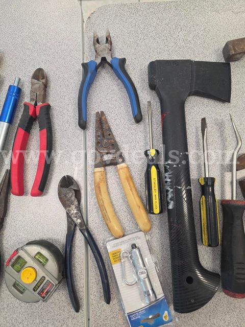 Box of Miscellaneous tools- AS IS