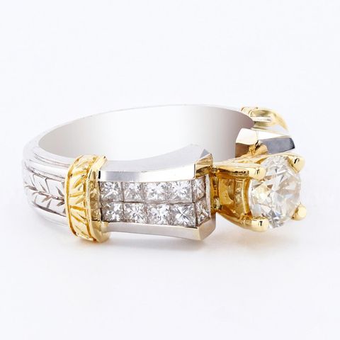 18k Gold Diamond Ring